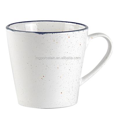 China Durable western style casual ceramic houseware&white porcelain cappuccino coffee mug E599-C-04192 for sale