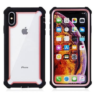 China New Fashion Wholesale Shockproof 3 in 1 Logo Shockproof Phone Case For Custom Made Iphone XR/XS/XSMAX for sale