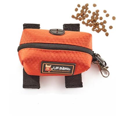 China Durable Waterproof Custom Printed OEM Logo Dog Treat Training Pouch Bag With Waist Belt for sale