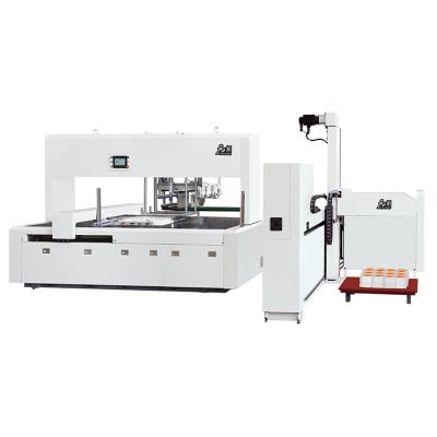 China Factory all kinds of paper cups stripper machine scrap die cutting die cutting machine with mechanical arm for sale