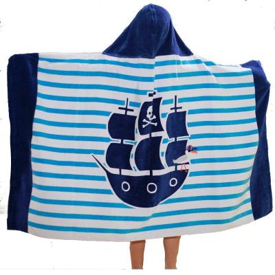 China QUICK DRY Soft Animal Cartoon Hooded Towels for sale