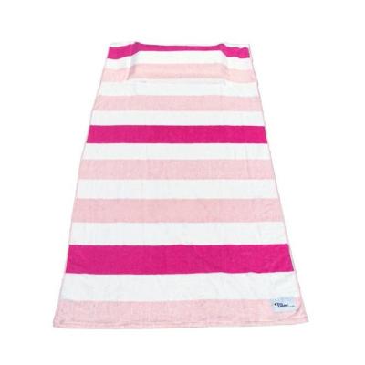 China Wholesale QUICK DRY 100% Cotton Beach Towel With Pillow for sale