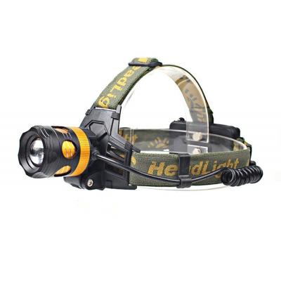 China Zoom Beam 2XT6 Headlight 4 Modes 2*18650 XPE 2000LM 500M Shooting Range Adjustable Professional Fishing Hunting Lamp for sale