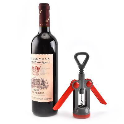 China Portable Stocked Wine Bottle Opener Spiral Extractors Stainless Steel Corkscrew for sale