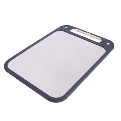 China Viable Wheat Double-Sided Multi-Function Side Straw Stainless Steel Cutting Board Side Cutting Board for sale