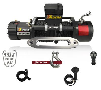 China Xdyna 12V AUTOMATIC Winch-13000 IP67 Waterproof Electric Winch LBS with Wireless and Wired Remote for sale