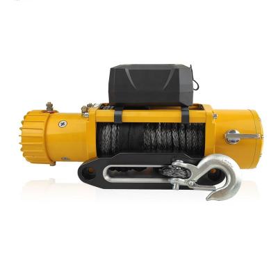 China AUTO electric winch-13000lb, automatic winch with wireless remote control for sale