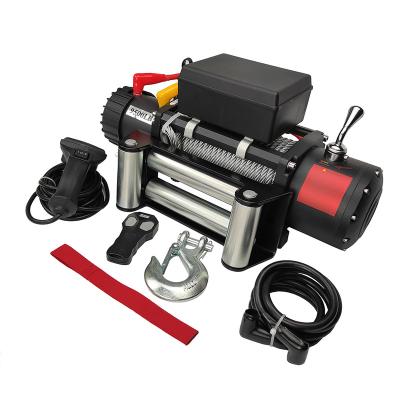 China Durable Hot Sale 12v 9500lbs Electric Hoist Winch for sale