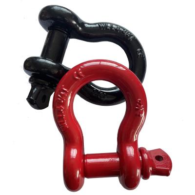 China Durable HANDO D Ring Shackles 4.75Ton 3/4 Shackle For Recovery Tow Strap for sale