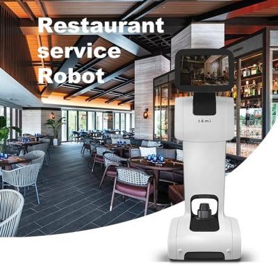 China Human Machine Interaction Temi Welcomes Home Room Butler Good Robots Intelligent Customer Delivery Waiter Luxury Hotel Restaurant Food Service Robot for sale