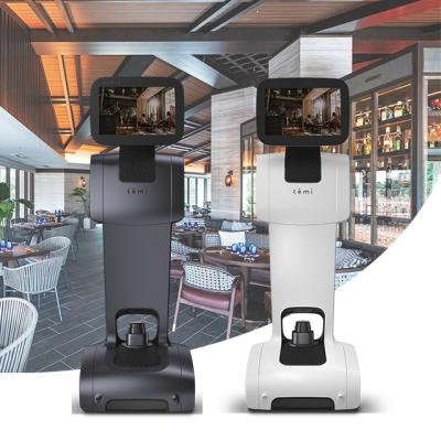 China Human-computer interaction Temi vending hotel restaurant hospital shopping mall mobile outdoor AI Smart distribution robot for sale