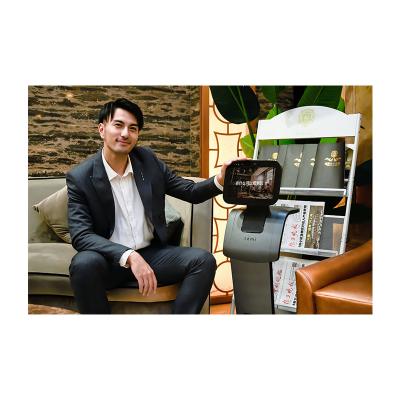 China Human-computer interaction restaurant robot service smart waiter food delivery hotel AI Temi robot for sale