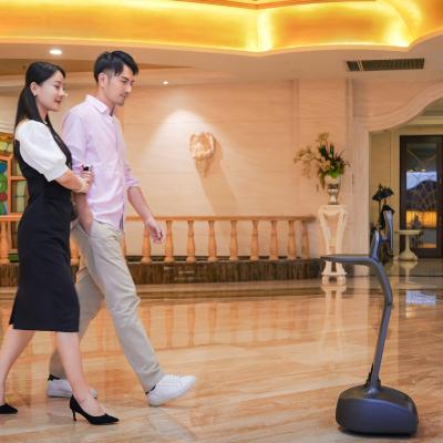 China Smart human-computer interaction waiter robot intelligence AI Temi robot service waiter hotel restaurant use for sale