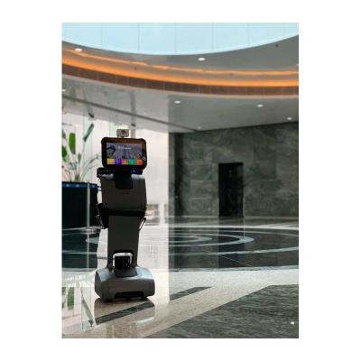 China Restaurant Delivery Animatronic Human Computer Interaction Hotel AI Smart Service Serving Temi Robot for sale