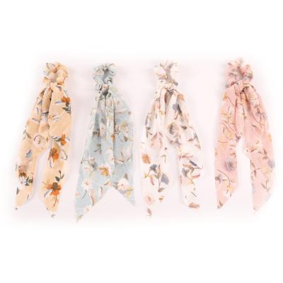 China 2021 Summer New Stability Plant Outlet Spring Rope / Peach Floral Flower Hair Fairy Headband for sale