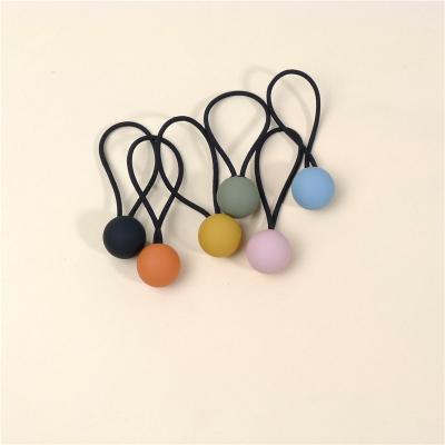 China Stability Korean version of the frosted beads to tie hair fresh main rope tie the small wild and simple ponytail hair tie for sale