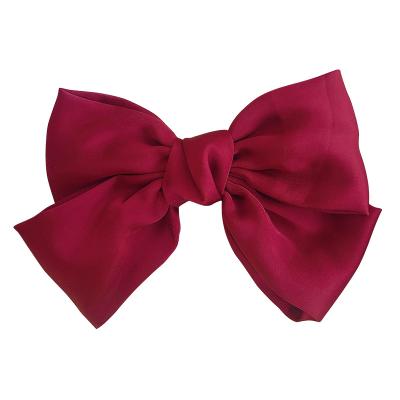 China Fashion On Sale Big Butterfly Main Clip Temperament Red Japanese Cute Back Accessories For Women ANG Children Hair Bow Clip for sale