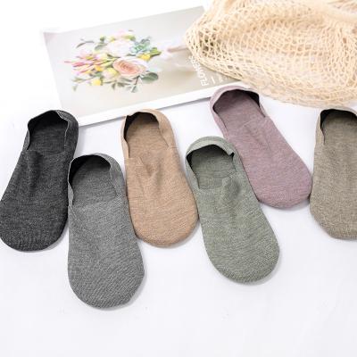 China Breathable Thick Invisible Silicone Velvet Mink Drop/Winter Warmth And Non-Slip Deodorant Socks For Ladies No Show Socks for sale