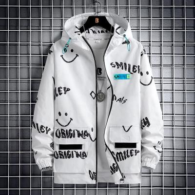 China QUICK DRY men's street style jacket jacket retro hip hop zipper casual men's jacket for sale