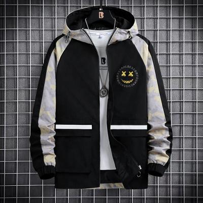 China QUICK DRY men's street style jacket jacket retro hip hop zipper casual men's jacket for sale