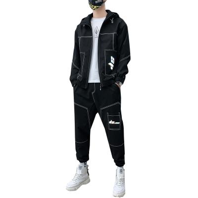 China Breathable Mens Fashion Suits Mens Sports Suits Mens Hooded Suit for sale