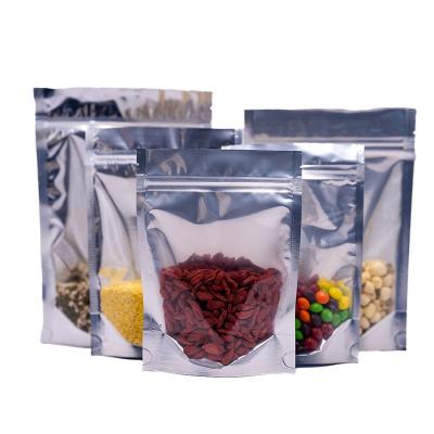 China Factory Price Plastic Packaging Supplier Clear Printing Holder Up Pouch Food Seal Zip Lock Fruit Mylar Dry Bag for sale