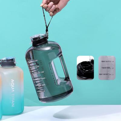 China Viable Sports Bottle Large Capacity Portable Water Cup Internet Celebrity Big Belly Cup for sale