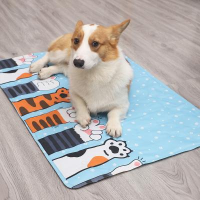 China Amazon Cooling Top Selling Mat Pad For Gog Cat Luxury Innovative Cool Pet Cooling Accessories for sale