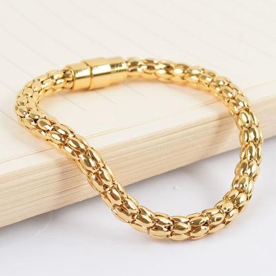 China CLASSIC Trendy Fashion 316 L Miami Style Curb Cuban Link Chain Mens Creative Hipster Jewelry Bracelets for sale