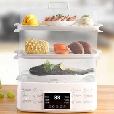 China Easy operate best electric food steamer with bpa free for home use electric steamer for sale