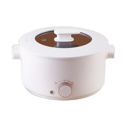 China Household Kitchen Multifunctional Electric Hot Pot With PP Steamer Electric Boiling Pot for sale