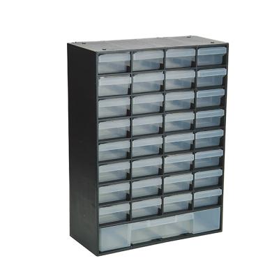 China Ambient. Goods. Portable. Sales High Quality Transparent Drawers Etc Multifunctional 33pcs Tool Kit Cabinet MJ-3121 Hot in 2019 304x135x414mm for sale