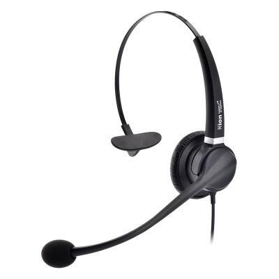 China Callcenter Headset Earphone Call Recorder Headset with RJ11 or PC Headset Jack for sale