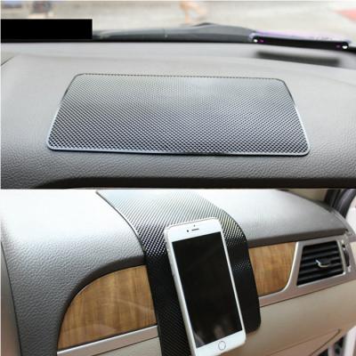 China Strong Stickyness Car Interior Dashboard Sticky For Anti-skid Mat PVC Pad Auto Non-Slip Sticky Gel Phone Sunglasses Holder for sale