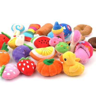 China Good Quality Viable Toy Cost-Efficient Cute Cartoon Dog Chew Stuffed Plush Squeaky Dog Toy for sale