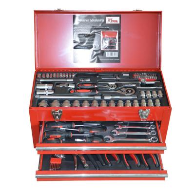 China 117pcs Repair Tool Kit Germany Three-Layer Metal Case With DIY Tools for sale