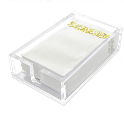 China Viable Manufacturer Sells High Quality Transparent Glass Tissue Box For Bedroom Home Storage Living Room Nordic Tissue Box for sale