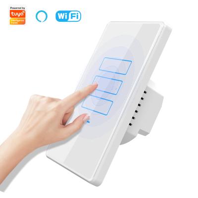 China Smart Home Smart Home Smart Switch WIFI Light Lamp Switch Alexa wifi touch switch for sale