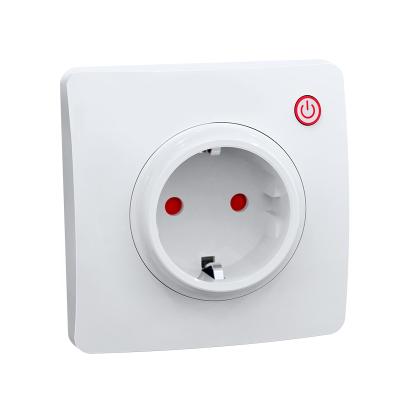 China EU Alexa EU Plug Socket Outlet Mobile Remote Control Standard Smart Plug Smart Socket for sale