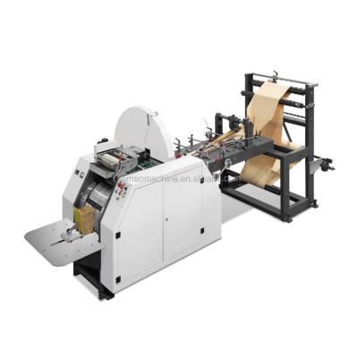 China food & Beverage Factory V Type Paper Bag Making Machine Industrial Bags Machine Indian for sale