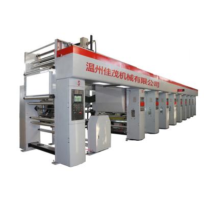 China Garment shops bopp/pe/paper eight colors intaglio printing machine in china for sale