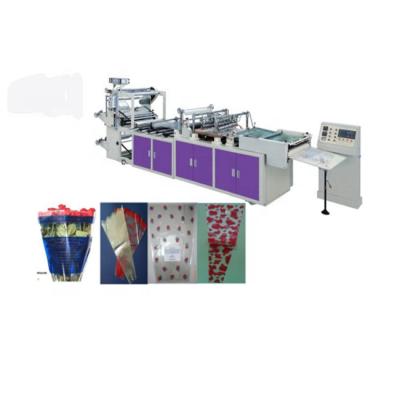 China Factory Triangle Flower Umbrella Tie Bag Making Machine for sale