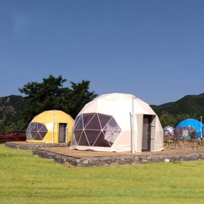 China Camouflage/Field Game Geo Dome Geodesic Dome Kit Tents Glamping Garden Glass PVC Igloo Dome Home Room Large For Sale for sale