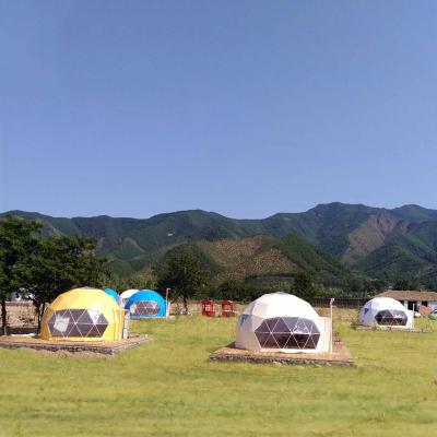 China Camouflage game 2021 hot sale dome expo display tents / geo field domes tent hot for sale for sale