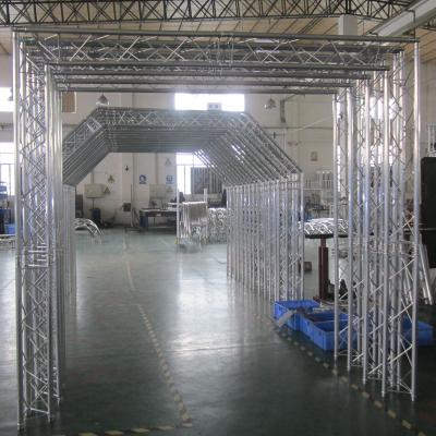 China Lightweight / Durable WTC Quick Install Portable Truss F23-GT1 Triangle Truss System Aluminum Spigot Truss For Sale for sale