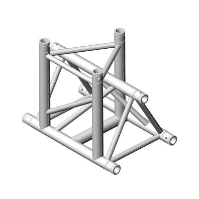 China Events Frame F43-T35 Aluminum Three Way Vertical T Intersection Apex Down Corner Piece Performance Pin Outer Truss for sale