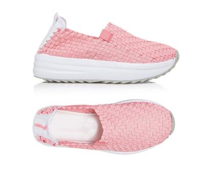 China Usb Best Selling Handmade Elastic Woven Shoes For Women for sale