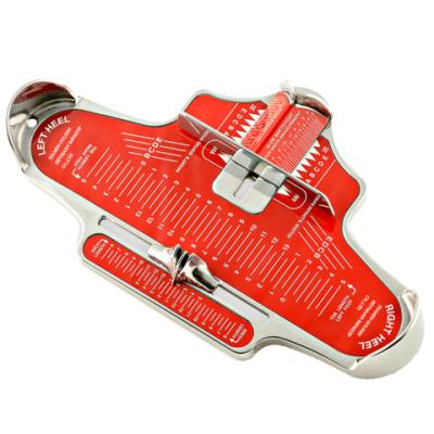 China Aluminum Alloy OEM Child Kids Foot Measure Foot Ruler Shoe Size Measuring Tool Adult Device Device for sale