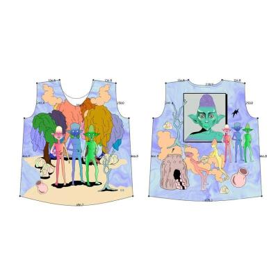 China Sample Production Customization QUICK DRY Sale Sales Sample Digital Printing Down Jackets One Piece Of Fur for sale