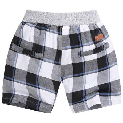 China Factory Wholesale Custom Breathable Kids Summer Boutique Polyester Cotton Fabric Beach Casual Shorts For Boy Clothes for sale